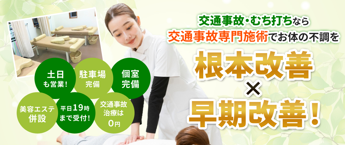 根本改善×早期改善